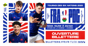 Tournoi des Six Nations moins 20 ans  : Ouverture de la billetterie