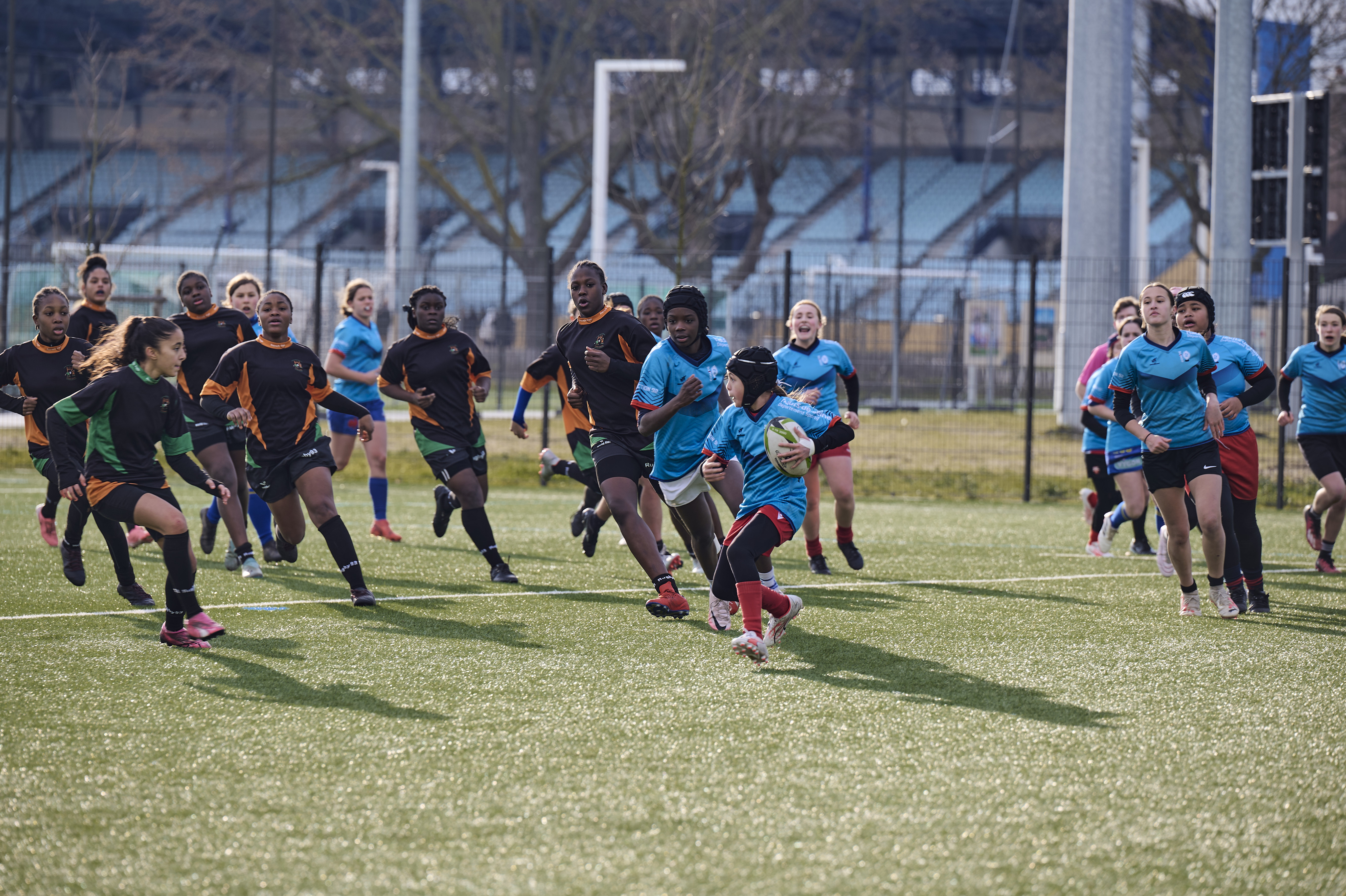 Féminines Moins de 15 ans : le CD75 et le CD93 remportent le tournoi interdépartemental à XV