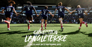 J-30 Coupe du Monde de rugby féminin  : affiche ton soutien aux Bleues